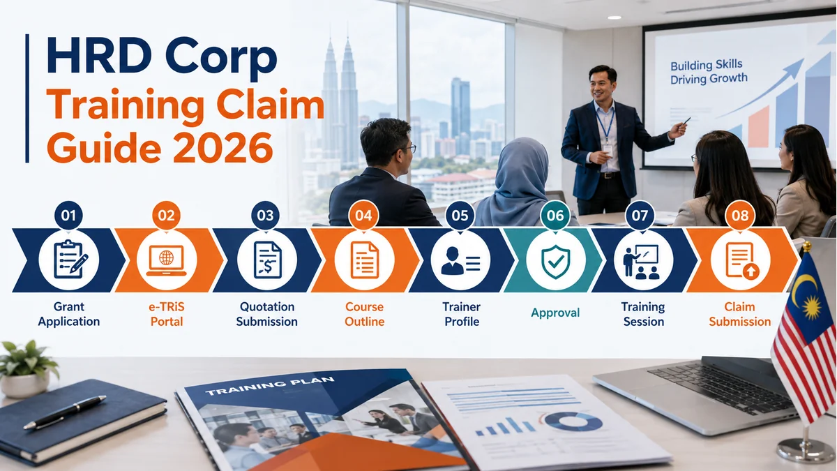 HRD Corp training claim guide 2026 process for Malaysian employers